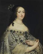 Justus van Egmont Portrait of Louise Marie Gonzaga de Nevers Spain oil painting artist
